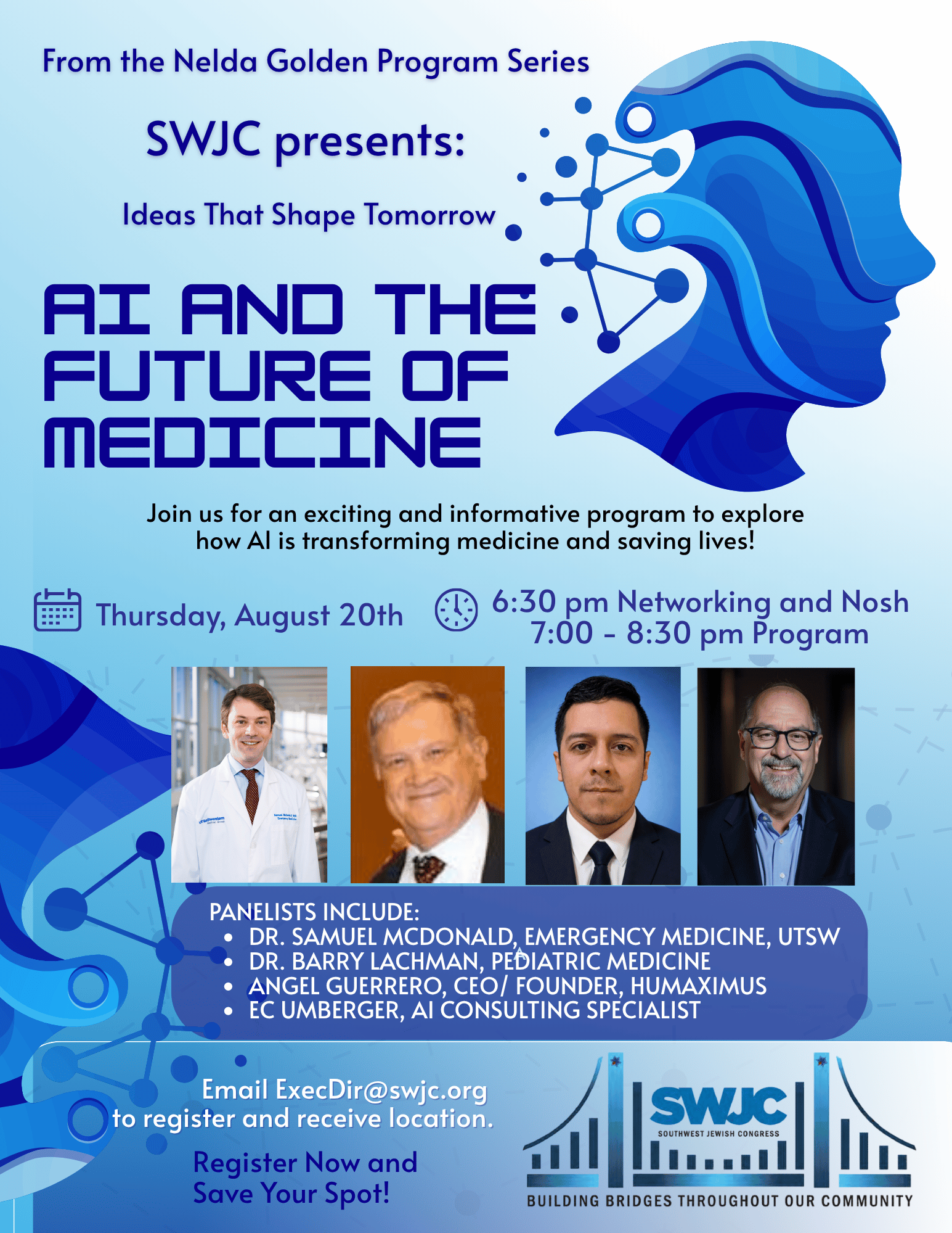 upcoming swjc event ai and the future of medicine